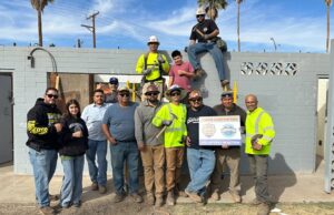 Union Carpenters and Volunteers Work to Revitalize Rodriguez Park Amid City Delays