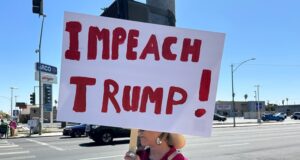 Community Members Rally in El Centro to Oppose Republican Policies