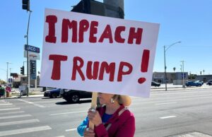 Community Members Rally in El Centro to Oppose Republican Policies