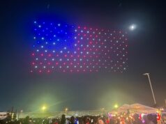 Drones Light Up Calexico Skyline in First-Ever Independence Day Show