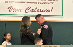 Juan Contreras Officially Pinned as Calexico Fire Chief in Emotional City Hall Ceremony
