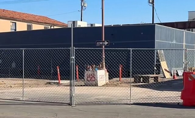 Pedestiran crossing Calexico photo