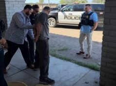 Fire Breaks Out Behind Calexico Walmart