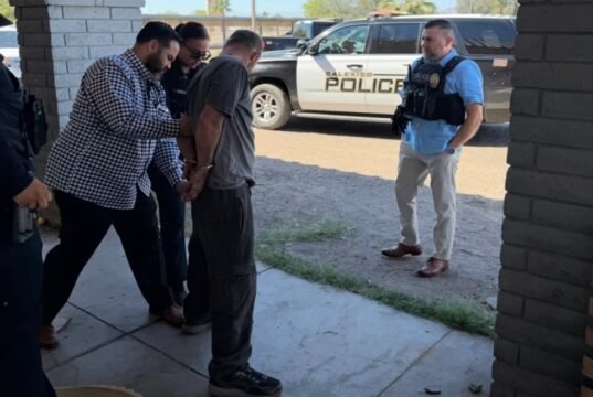 Fire Breaks Out Behind Calexico Walmart