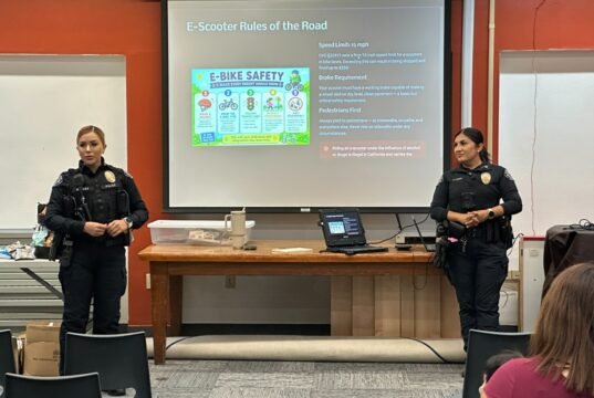 Calexico Police Present E-Bike Safety Program