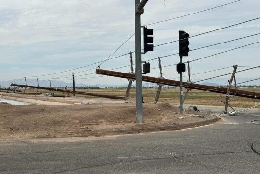 Storm Causes Power Outages and Infrastructure Damage in Imperial County