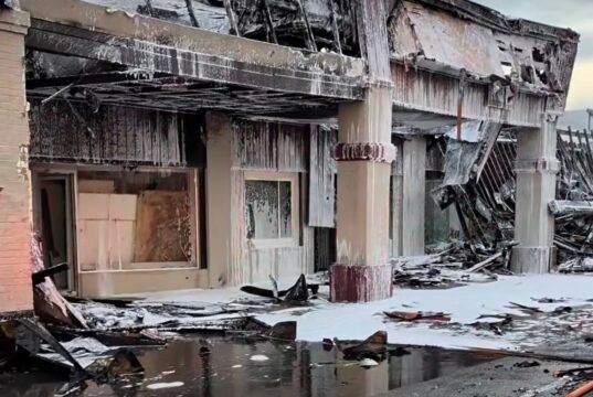 Four-Alarm Fire Damages Five Businesses in Downtown El Centro