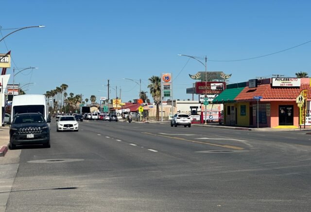 Calexico Boder Traffic Plan